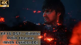 【FF16】Riddle - Odin theme (With Lyrics+CC)