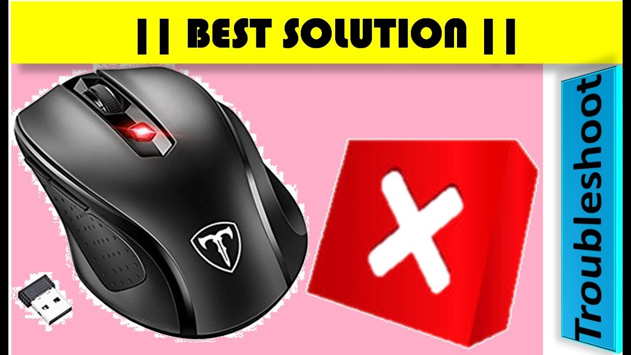 How To Fix/Troubleshoot Wireless Mouse Not Working On Windows PC - YouTube