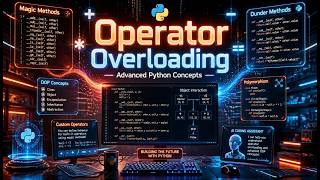 🐍🔥 Advanced Python Concepts | Operator Overloading in Python | Complete Tutorial with Examples