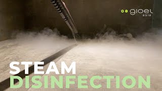 【蒸氣消毒 Steam Disinfection】意大利蒸氣消毒示範 | GIOEL Steam Disinfection in Italy