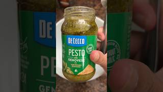 Chicken Pesto Pasta using De Cecco Pesto, turns out so good!😋 #pasta #pesto #pestoincan #quick