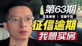 信用卡网贷逾期后，征信花了，还能买房吗？