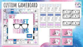 Kraft Nerds Custom Game Board