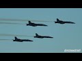 us navy blue angels full high show no music airshow london 2021