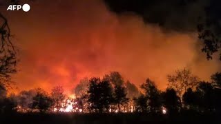 Gli incendi colpiscono ancora il Sud della Francia