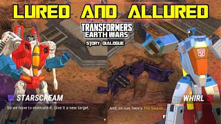 LURED AND ALLURED - Transformers | Story DIalogue