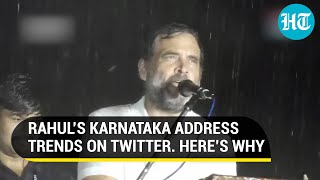 Rahul Gandhi braves rain for Congress’ ‘Bharat Jodo Yatra’ in Karnataka; 'Nothing can stop us'