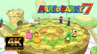 Mario Party 7 - All Minigames [4K]