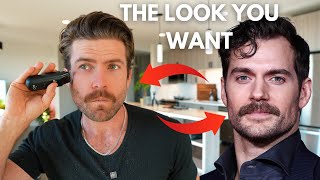 How to Achieve Henry Cavill's Iconic Mustache