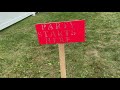 diy camping signs backyard