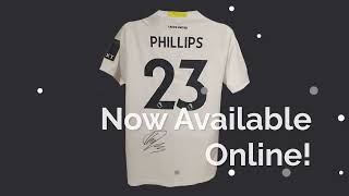 HTC Memorabilia - Kalvin Phillips Signed 21/22 Leeds United Shirt