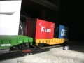 nr85 with nr26 and ac4400 model trains.