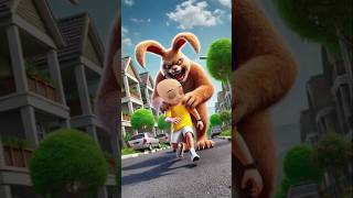 Upin Ipin dan Kak Ros dan Ultraman Vs Monster Rabbit #upinipin #ultraman #animals