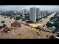 Thailand is sinking today! 3-meter floodwaters submerge cars and property in Yala