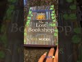 The lost bookshop by Evie Woods- finished reading! #books #booktube #reading