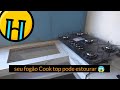 fogão Cooktop instalação