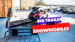 Trailer for  Multiple snowmobile