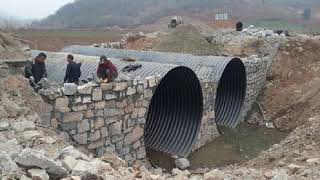 corrugated culvert