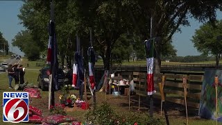 Memorial grows for Marion County bus crash victims