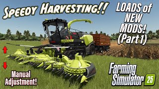 TOOL HEIGHT CONTROL \u0026 MORE! NEW MODS (Part 1)! ON FARMING SIMULATOR 25 | PS5 (Review) for 6th Feb 25