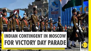 Rehearsal by Indian contingent takes place ahead of 75th Victory Day Parade at Moscow