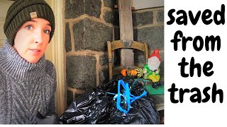 Garbage Picking To Save Great Stuff From The Dump!