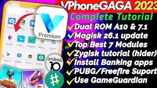 Full Guide - VphoneGaGa Gold latest Dual A7.1 - A10 | android 13 vphonegaga