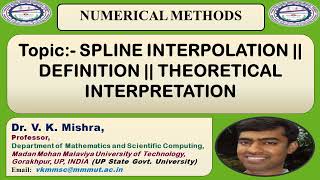 SPLINE INTERPOLATION || DEFINITION || THEORETICAL INTERPRETATION