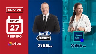 Willax en vivo - CONTRACORRIENTE - MILAGROS LEIVA ENTREVISTA - 27/02/2025 | Willax