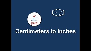 centimeters to inches in java