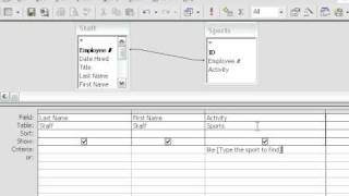 Access - Parameter Query.avi