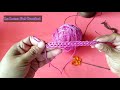 cordón circular tejido a crochet la luna del crochet