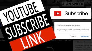 How To Make A Youtube Subscribe Link 2020 [NEW METHOD]