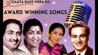 Award Songs 1950 to 1959, Golden Era of Music  #filmfareawards #latamangeshkarsongs