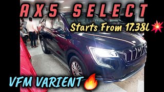 Mahindra XUV 700 AX5 Select Review in kannada| Worth Buying this New Varient??🤔💁