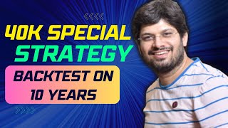 How one trade in a week can give 643% returns? 40K Special Trading Strategy | Backtest