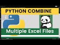 Use Python To Combine Multiple Excel Files (only 13 lines of code!)