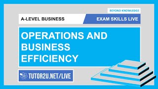 A-Level Business | Exam Skills Live | Operations & Business Efficiency