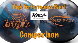 Radical Incognito Pearl/Conspiracy Pearl Bowling Ball Comparison Review