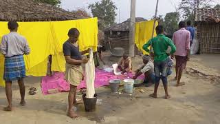 Dhoti rangai puja