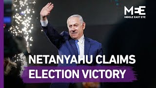 Netanyahu claims election victory