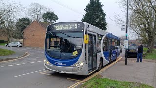 *Internally refurbished* Short ride on Metrobus Volvo B7RLE Eclipse 2 | 6012 (BN14 CVA) | Route 5