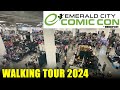 Emerald City Comic Con 2024 -  Full Walkthrough - Walking Tour - ECCC Seattle Summit & Arch Building