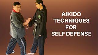 Aikido Self Defense Techniques / Using Attacker's Force Against Them