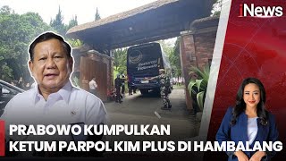 Presiden Prabowo Kumpulkan Ketum Parpol Kim Plus di Hambalang | iNews Sore | 14/02