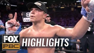 Joey Spencer dominates James Martin, wins by unanimous decision | HIGHLIGHTS | PBC ON FOX