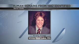 Remains found in Barron County identified 37 years later; homicide investigation underway