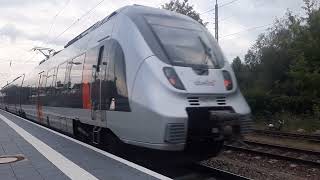 Aankomst RE 15 (Abellio) richting Saalfeld(Saale) op station Jena-Göschwitz [5-6-2022]