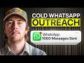 I tested sending 1000 cold WhatsApp outreach messages in a day (raw results)