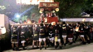 2012年10月5日　息子目線　御坊祭 御坊町2